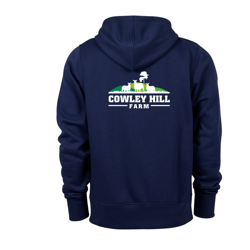 Adult Cowley Hill Hooded Sweatshirt - Navy Blue