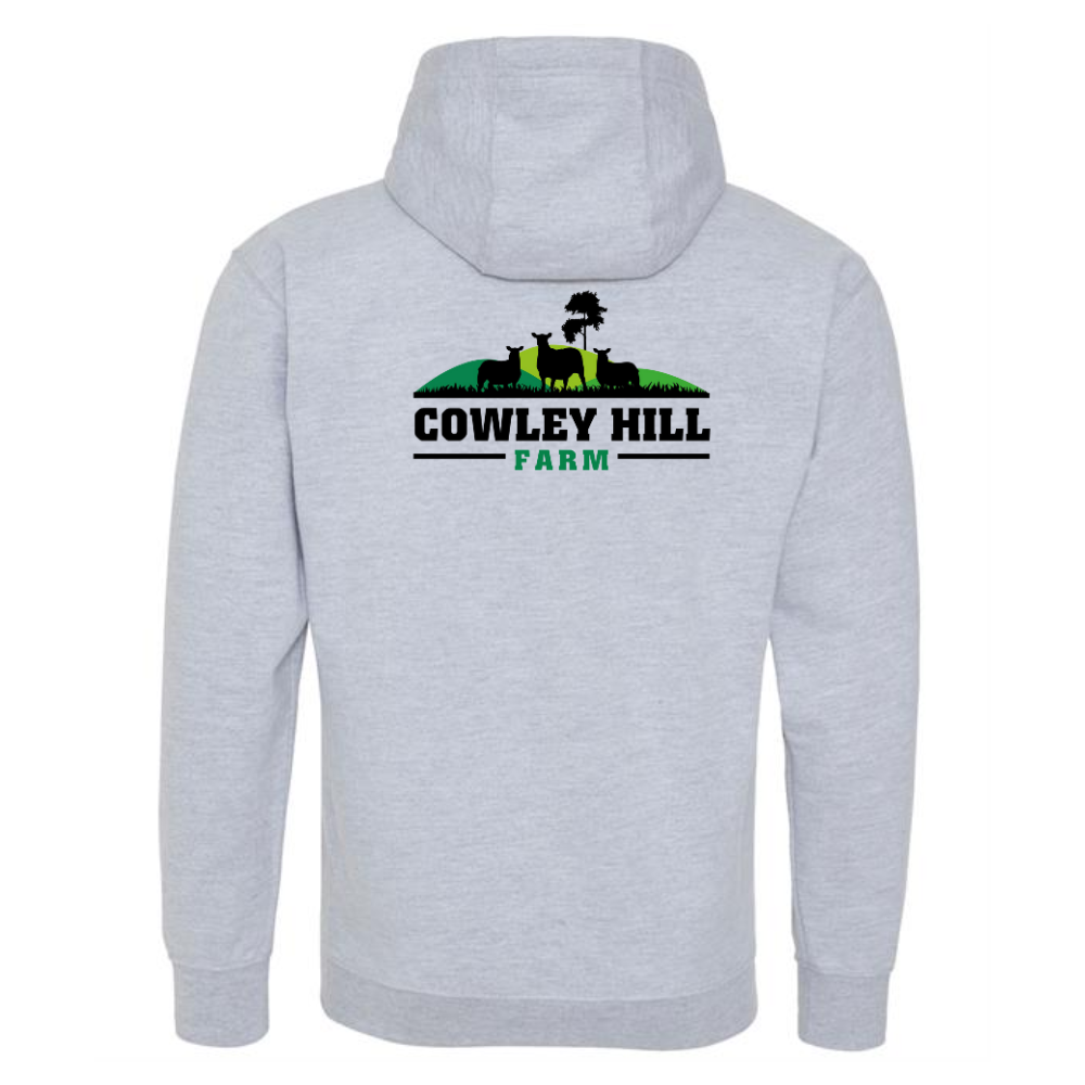 Adult Cowley Hill Hooded Sweatshirt - Heather Grey